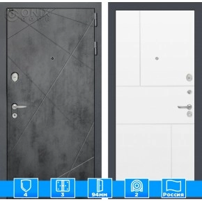 Входная дверь LOFT 21 - Белый софт