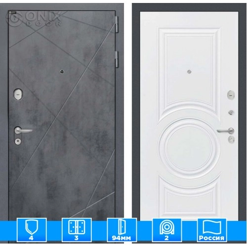 Входная дверь LOFT 23 - Белый софт