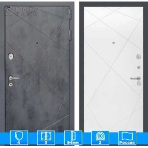 Входная дверь LOFT 24 - Белый софт