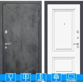 Входная дверь LOFT 26 - Эмаль RAL 9003