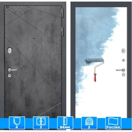 Входная дверь LOFT 28 - Грунт под покраску