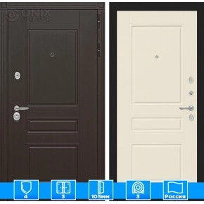 Входная дверь Мегаполис 03 - Крем софт