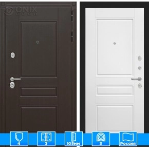 Входная дверь Мегаполис 03 - Белый софт