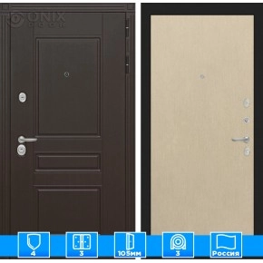 Входная дверь Мегаполис 05 - Венге светлый