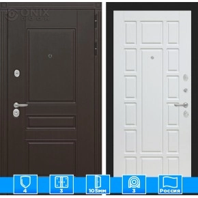 Входная дверь Мегаполис 12 - Белое дерево