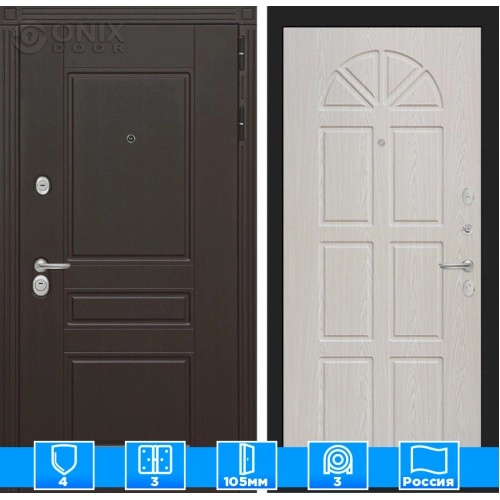 Входная дверь Мегаполис 15 - Алмон 25