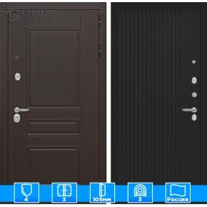 Входная дверь Мегаполис 29 - Черный кварц