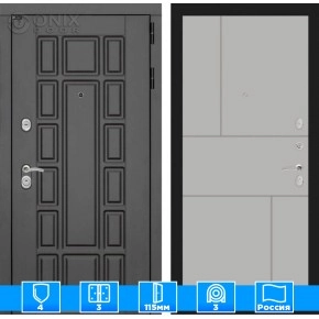 Входная дверь Нью-Йорк 21 - Грей софт