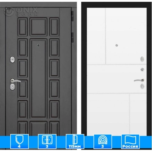 Входная дверь Нью-Йорк 21 - Белый софт