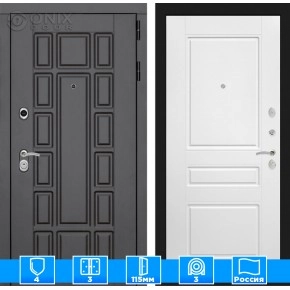 Входная дверь Нью-Йорк 03 - Белый софт