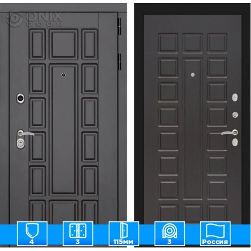 Входная дверь Нью-Йорк 04 - Венге