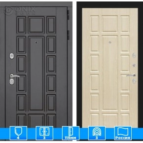 Входная дверь Нью-Йорк 12 - Беленый дуб