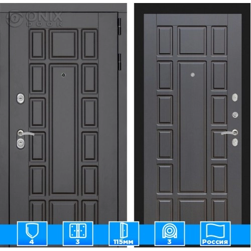 Входная дверь Нью-Йорк 12 - Венге