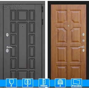 Входная дверь Нью-Йорк 17 - Золотой дуб