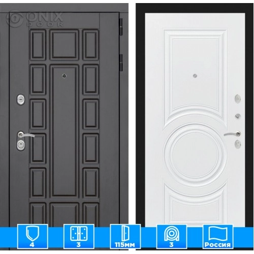 Входная дверь Нью-Йорк 23 - Белый софт