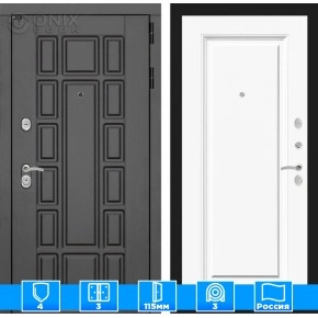 Входная дверь Нью-Йорк 27 - Эмаль RAL 9003