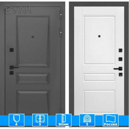 Входная дверь Орлеан 03 - Белый софт