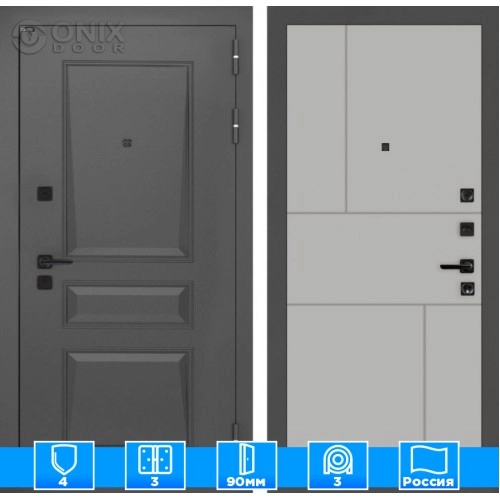 Входная дверь Орлеан 21 - Грей софт