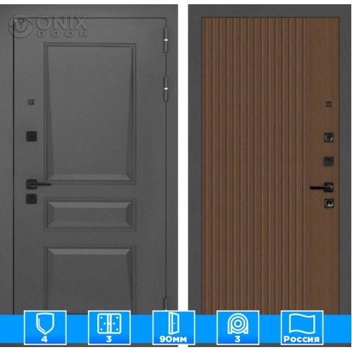 Входная дверь Орлеан 29 - Дуб кантри темный