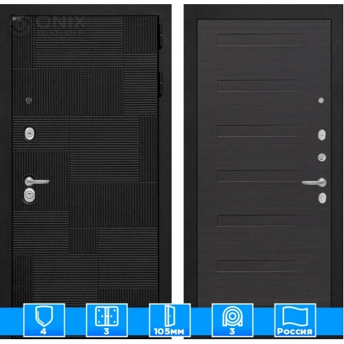 Входная дверь PAZL 14 - Эковенге поперечный