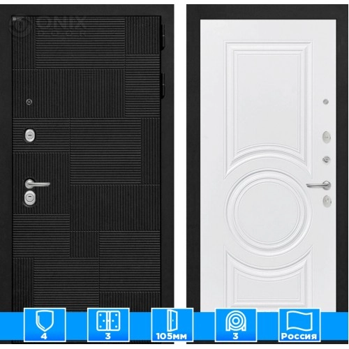 Входная дверь PAZL 23 - Белый софт