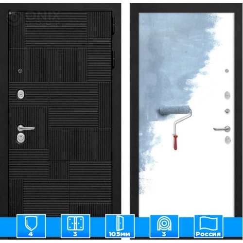 Входная дверь PAZL 28 - Грунт под покраску