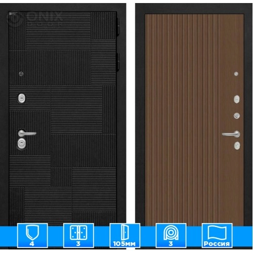 Входная дверь PAZL 29 - Дубкантритемный