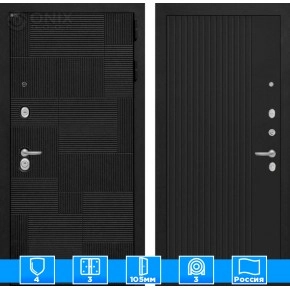 Входная дверь PAZL 29 - Черный кварц