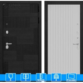 Входная дверь PAZL 29 - Белый рельеф софт