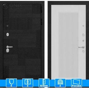 Входная дверь PAZL 30 - Белый рельеф софт