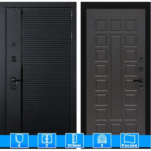 Входная дверь PIANO 04 - Венге