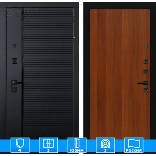 Входная дверь PIANO 05 - Итальянский орех