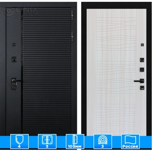 Входная дверь PIANO 06 - Сандал белый