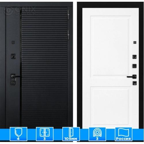 Входная дверь PIANO 11 - Белый софт