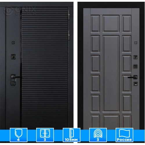 Входная дверь PIANO 12 - Венге