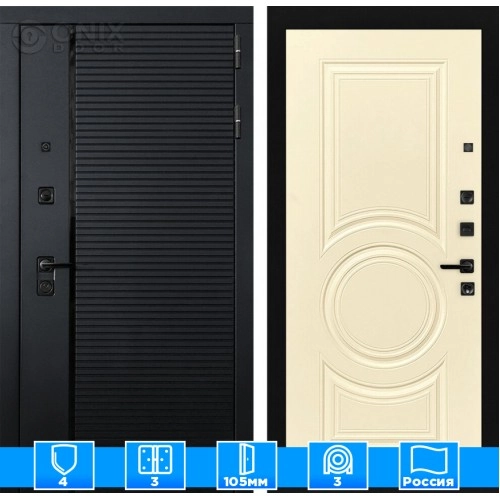 Входная дверь PIANO 23 - Шампань софт