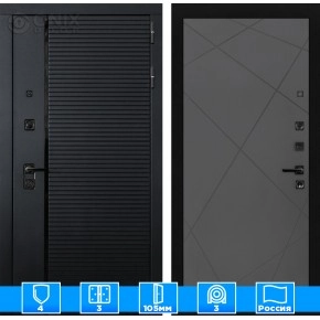 Входная дверь PIANO 24 - Графит софт