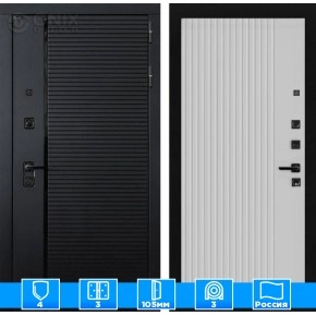 Входная дверь PIANO 29 - Белый рельеф софт