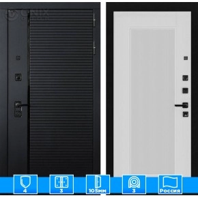 Входная дверь PIANO 30 - Белый рельеф софт