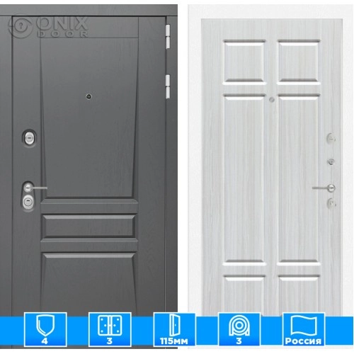 Входная дверь Платинум 08 - Кристалл вуд