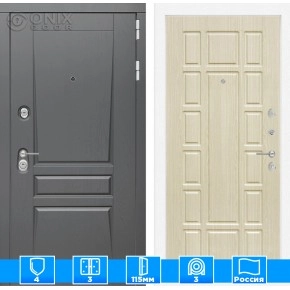 Входная дверь Платинум 12 - Беленый дуб