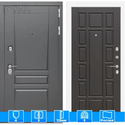 Входная дверь Платинум 12 - Венге