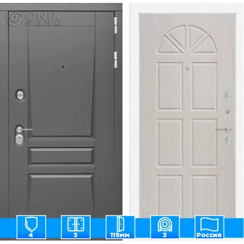 Входная дверь Платинум 15 - Алмон 25