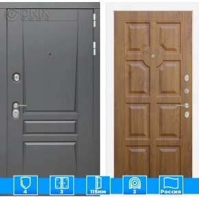 Входная дверь Платинум 17 - Золотой дуб