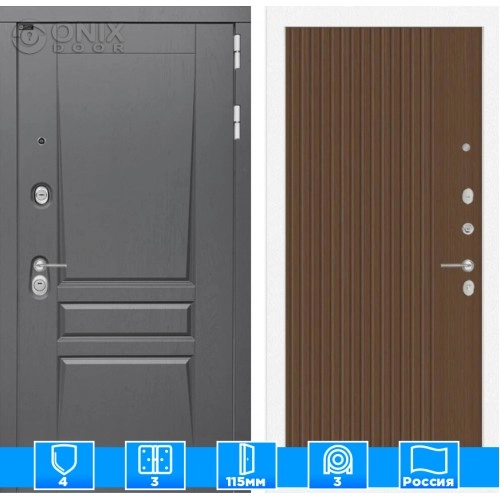 Входная дверь Платинум 29 - Дубкантритемный