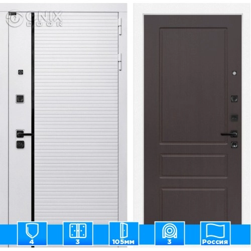 Входная дверь ROYAL 03 - Орех премиум