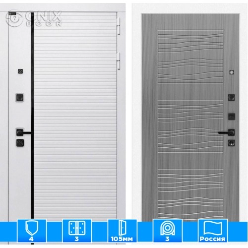 Входная дверь ROYAL 06 - Сандал серый