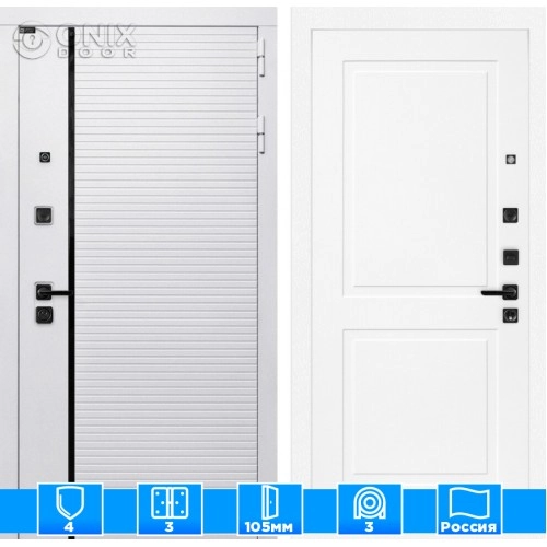 Входная дверь ROYAL 11 - Белый софт