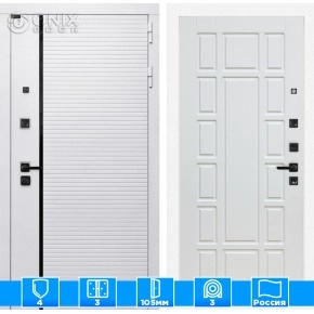 Входная дверь ROYAL 12 - Белое дерево