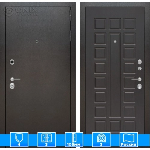 Входная дверь SILVER 04 - Венге